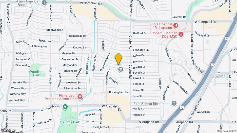 518 Malden Dr Map and Location Details