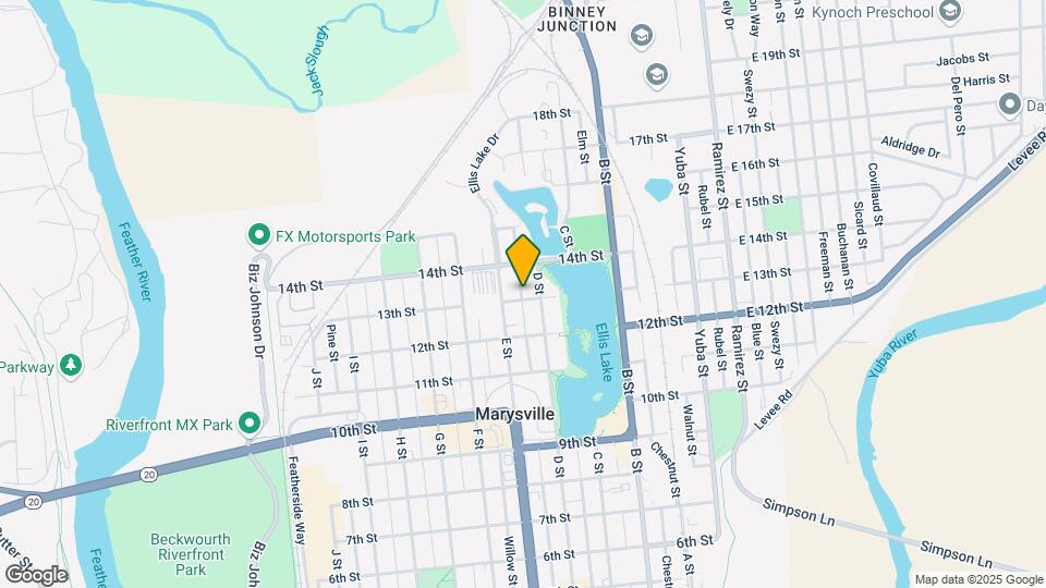 415 13th St Map and Location Details