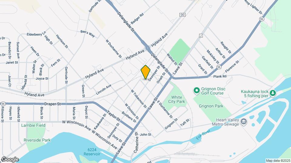 905 Desnoyer St Map and Location Details