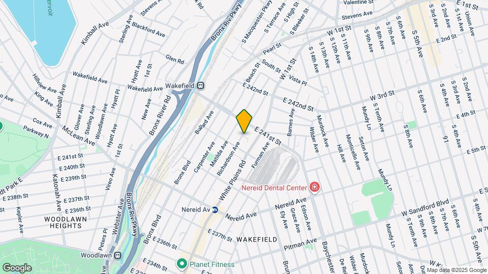 4626 Richardson Ave Map and Location Details