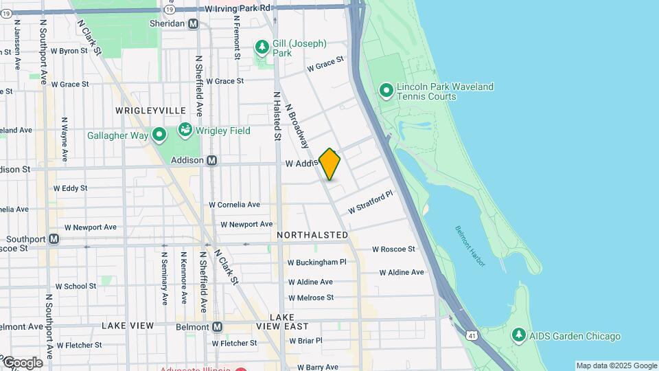 3521-29 N. Broadway Mapa y Detalles de la Ubicación