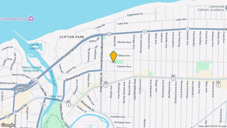 1310 Webb Rd Map and Location Details