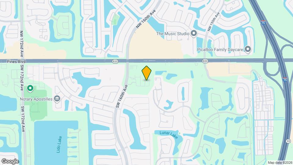 261 SW 159th Ct Map and Location Details