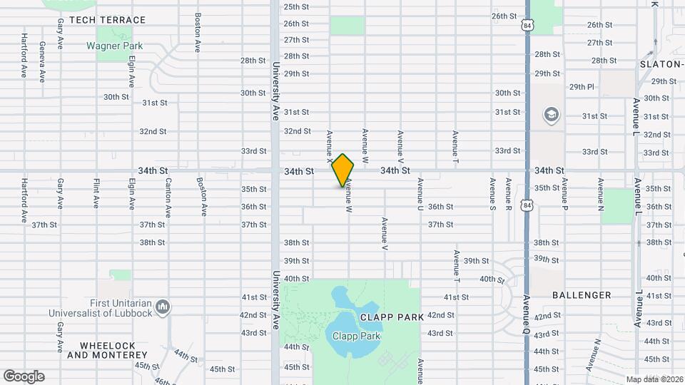 2303 35th St Map and Location Details