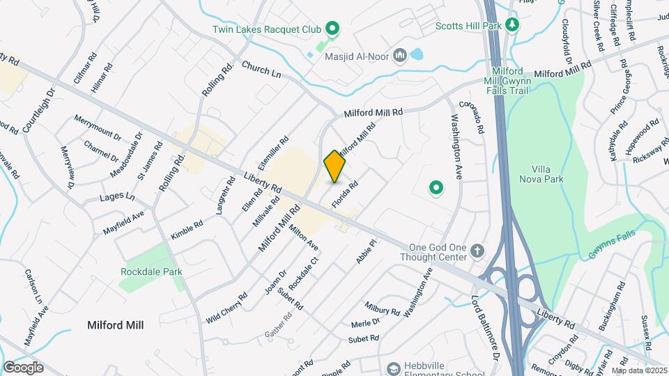 3609 Kenmar Rd Map and Location Details
