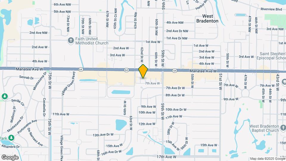 6228 7th Ave W Map and Location Details