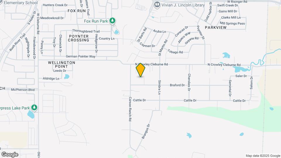 3136 Braford Dr Map and Location Details