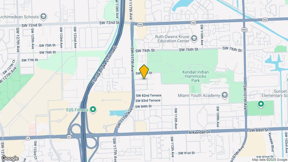 11520 SW 80th St Map and Location Details