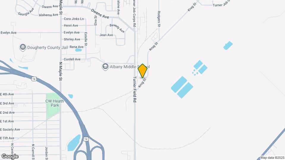 1410 E 2nd Ave Map and Location Details