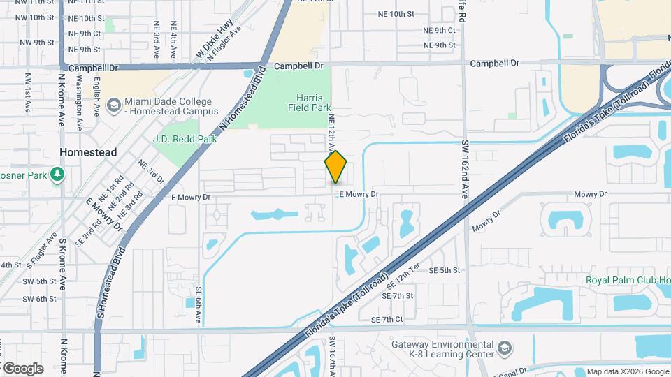 43 NE 12th Ave Map and Location Details