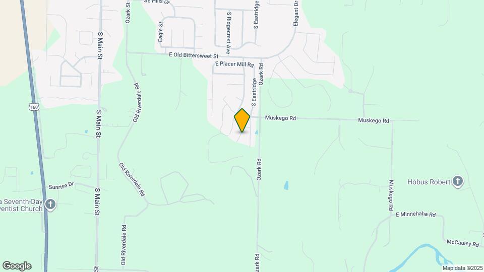 863 S Dry Gulch Rd Map and Location Details