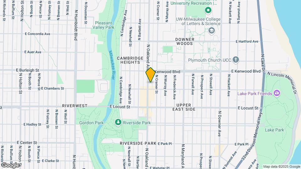 3018-3018A N Oakland Ave Mapa y Detalles de la Ubicación
