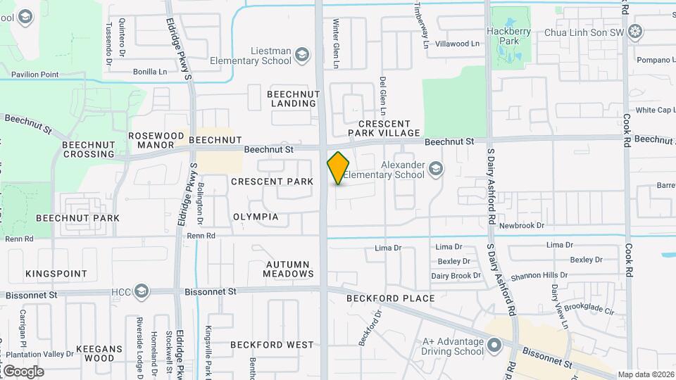 13131 Dawn Hollow Ln Map and Location Details