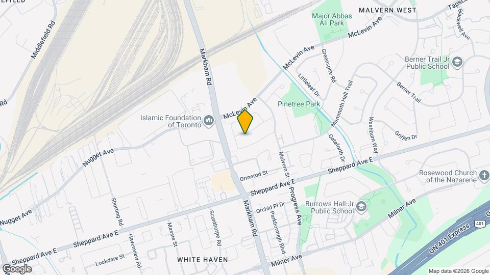 9 Lenthall Ave Map and Location Details