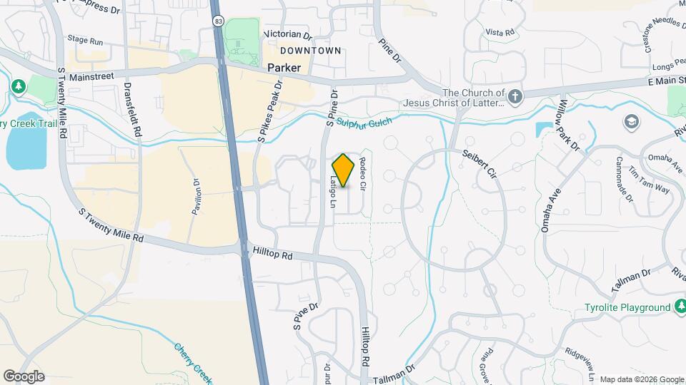 11277 Tumbleweed Way Map and Location Details