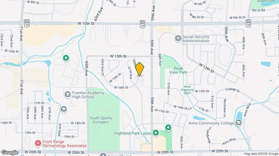 1504 60th Ave Map and Location Details