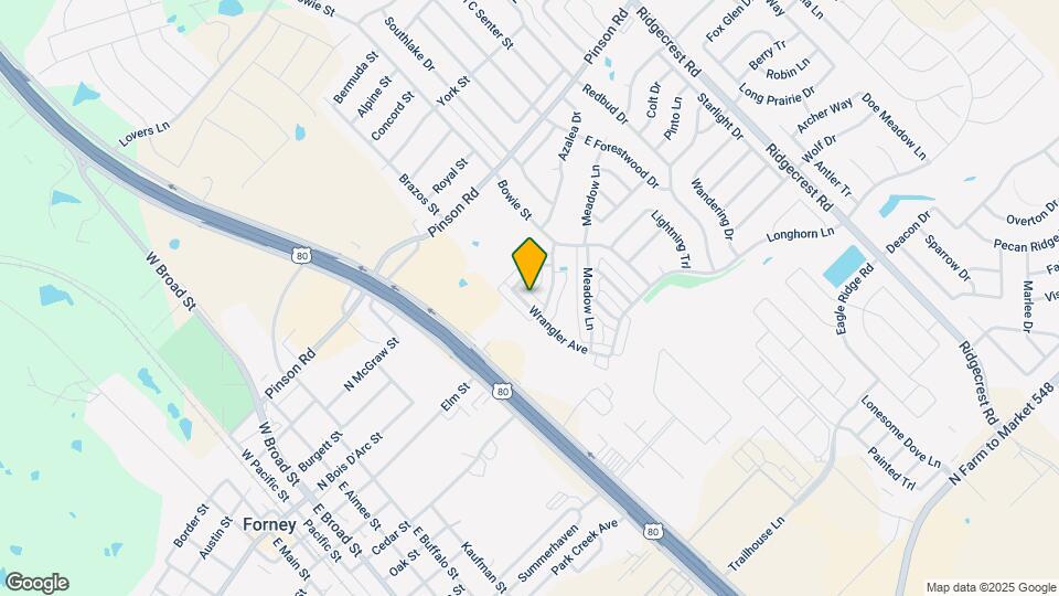 280 Wrangler Ave Mapa y Detalles de la Ubicación