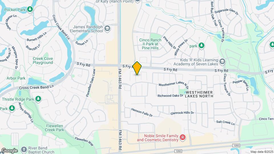 6015 Mystic Berry Dr Map and Location Details