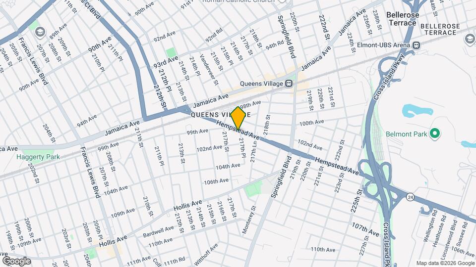 217-34 Hempstead Ave Mapa y Detalles de la Ubicación