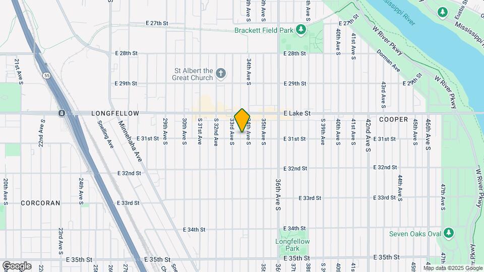 3320 E 31st St Map and Location Details