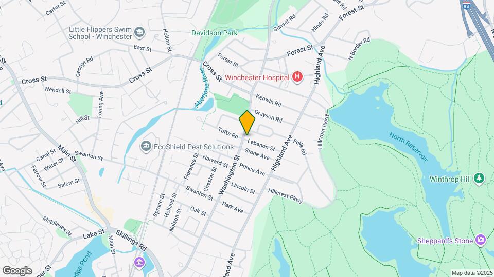 415 Washington St Map and Location Details