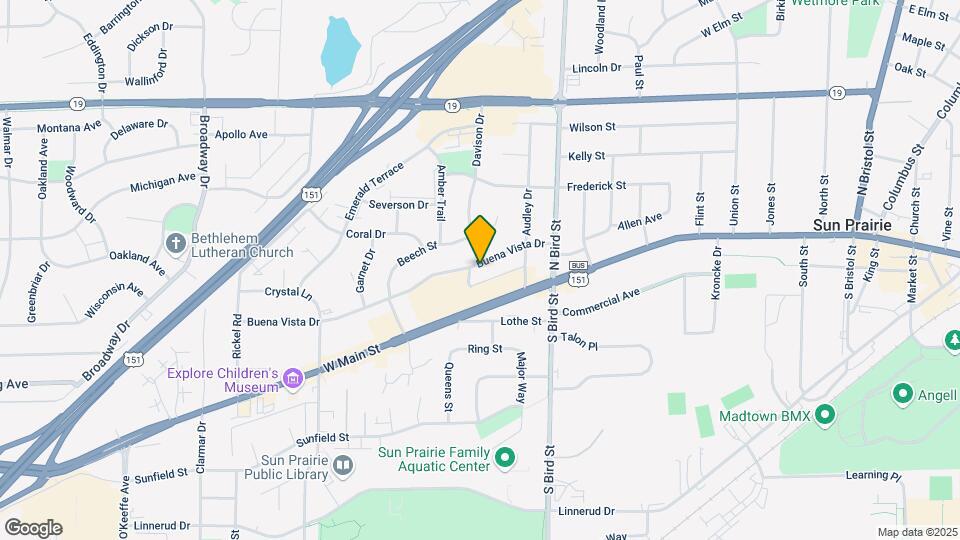1005 Buena Vista Dr Map and Location Details