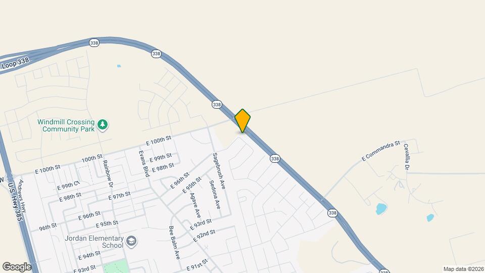 9512 Spirit Ave Map and Location Details