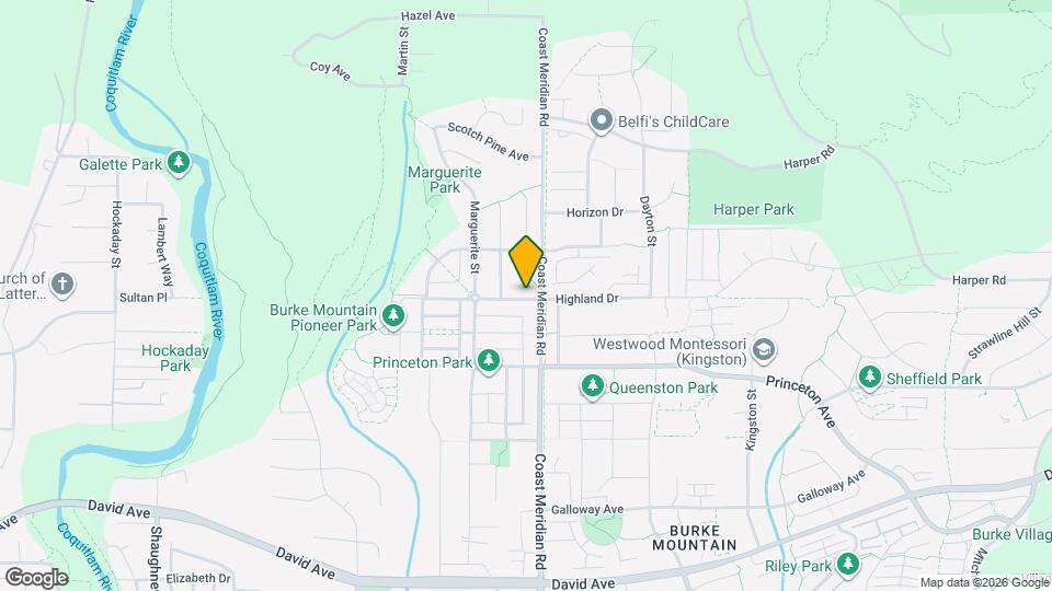 3386 Highland Dr Map and Location Details
