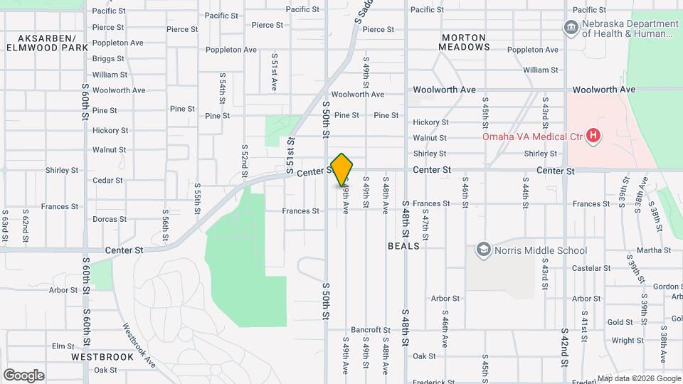 1926 S 49th Ave Map and Location Details