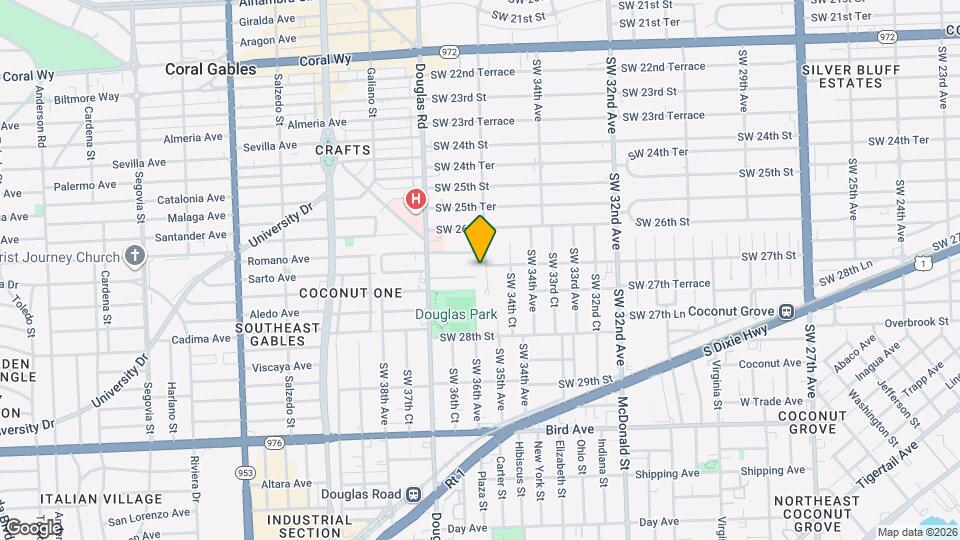 2714 SW 36th Ave Map and Location Details