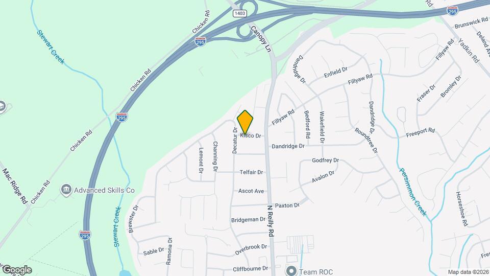 7517 Kisco Dr Map and Location Details