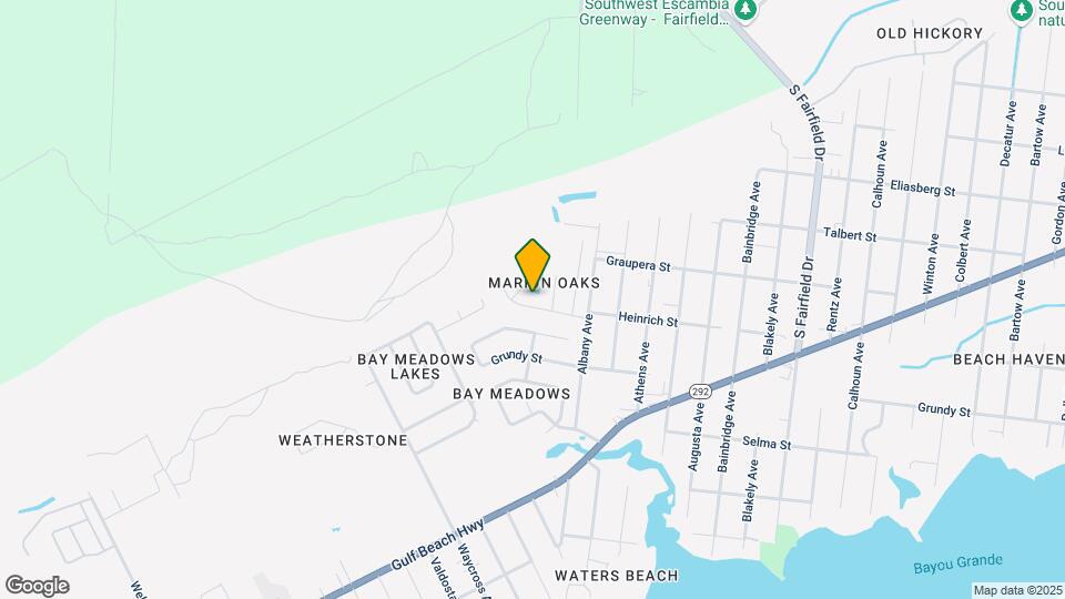 3328 Marion Oaks Way Map and Location Details