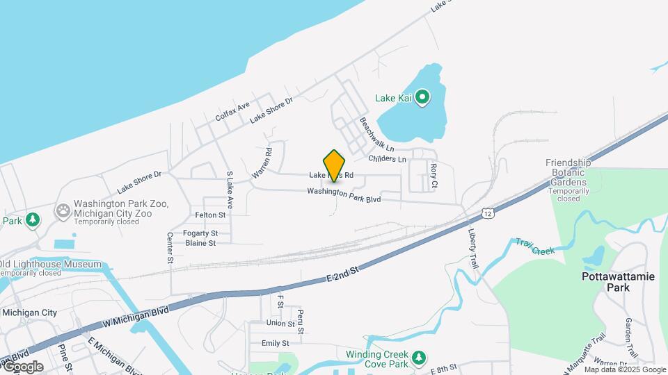 510 Washington Park Blvd Mapa y Detalles de la Ubicación