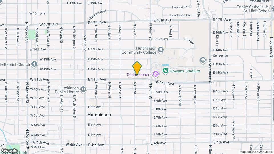404 E 11th Ave Map and Location Details