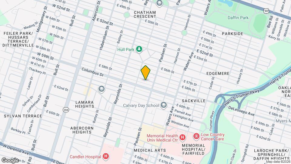 525 E 58th St Map and Location Details