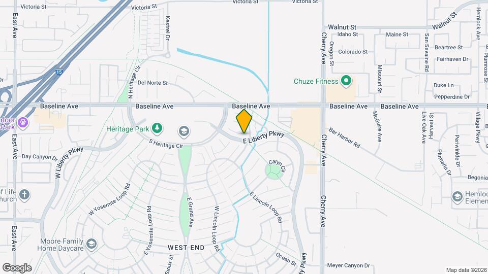 14183 Mendocino Ct Map and Location Details