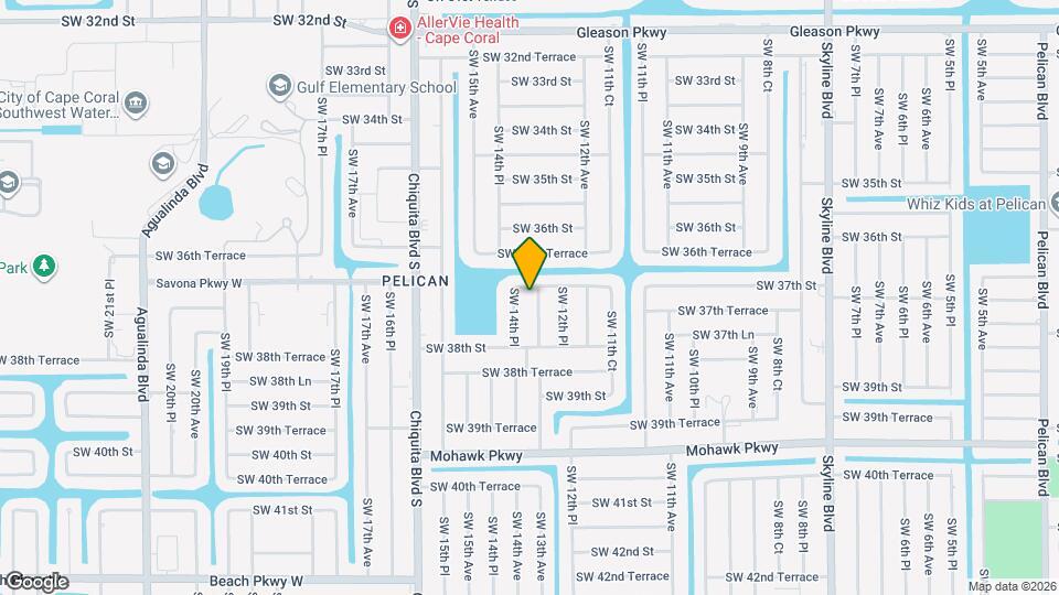 3710 SW 13th Ave Map and Location Details