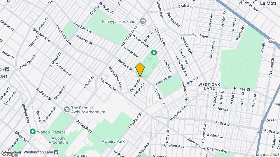 1554 Beverly Rd-Unit -2F Map and Location Details