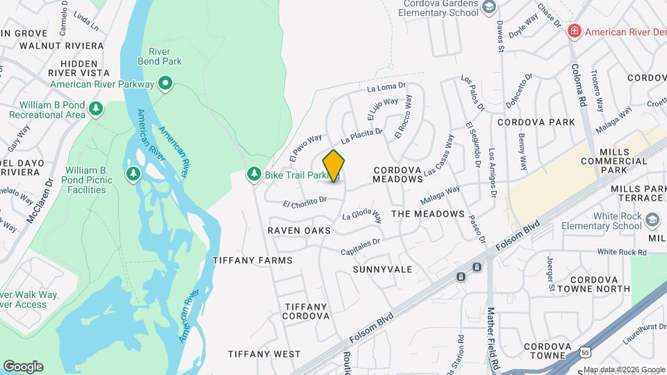 2540 El Burlon Cir Map and Location Details