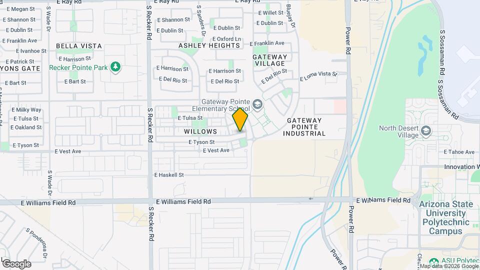 4353 E Carla Vista Dr Mapa y Detalles de la Ubicación