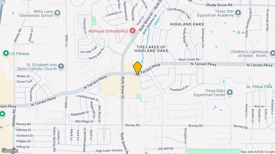 1602 Meadow Park Dr Map and Location Details