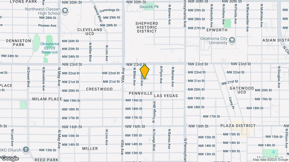 2325 NW 21st St Map and Location Details