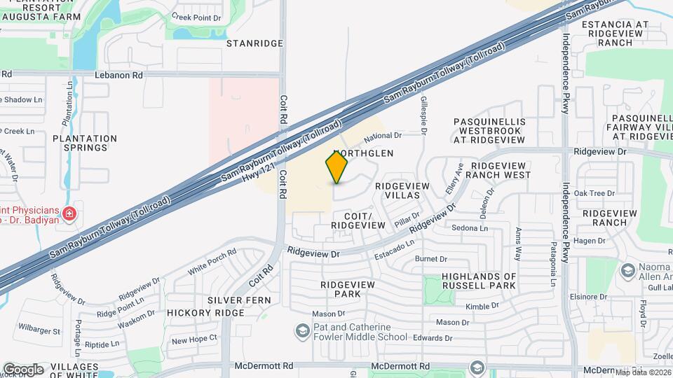 3636 Funston Dr Map and Location Details