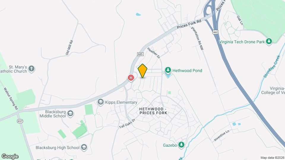 2504 Plymouth St Map and Location Details