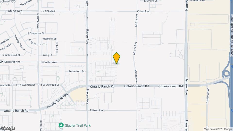 3691 E Moonlight St Map and Location Details