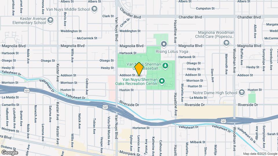14328-14334 Addison St Map and Location Details