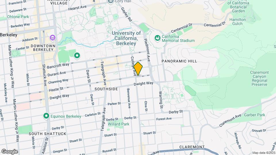 2431 College Ave Map and Location Details