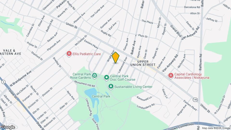 830 Hampton Ave Map and Location Details