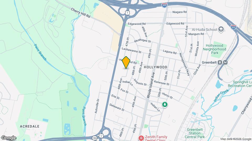 9520 48th Ave Map and Location Details