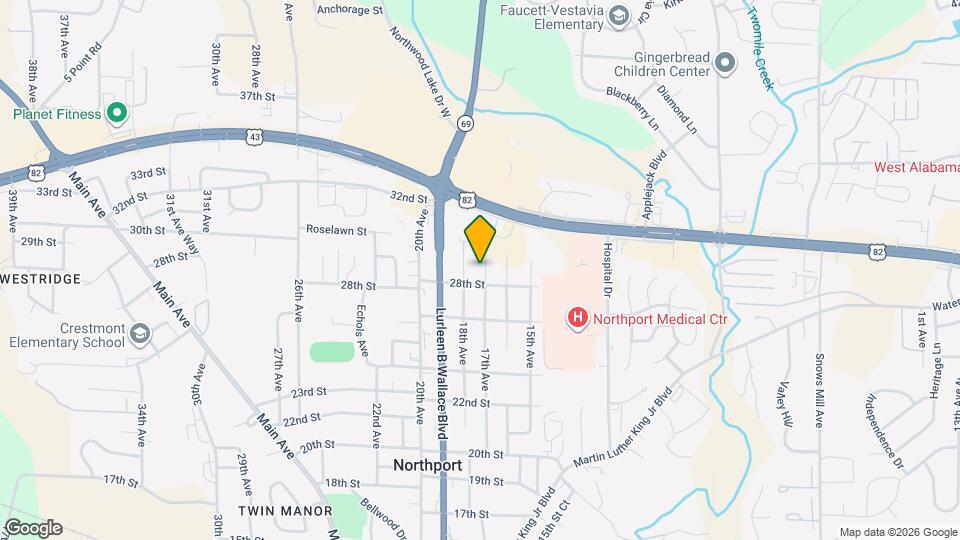 2806 17th Ave Map and Location Details